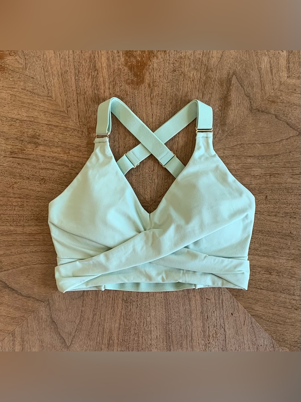 BuffBunny Mojave Mint Candy Wrap Bra
